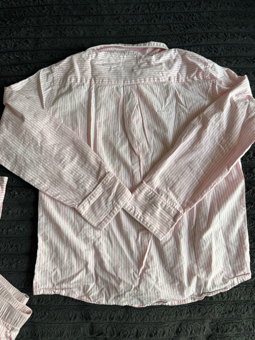 Classic Pink Stripe Pajama Set - Women - Picture 6 of 12